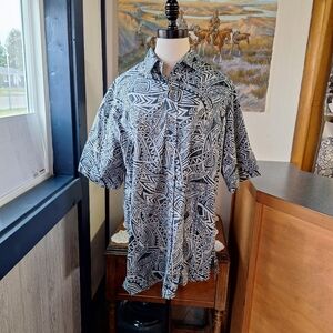 Cooke Street Honolulu Short-Sleeve Button-Up Shirt, XL, RN#37057🌊